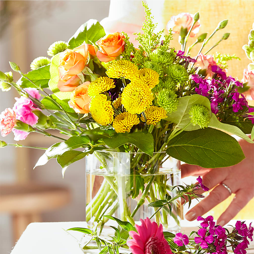 Bold & Bright – A Florist Original – Guilles Flowers Santa Clara, San Jose CA