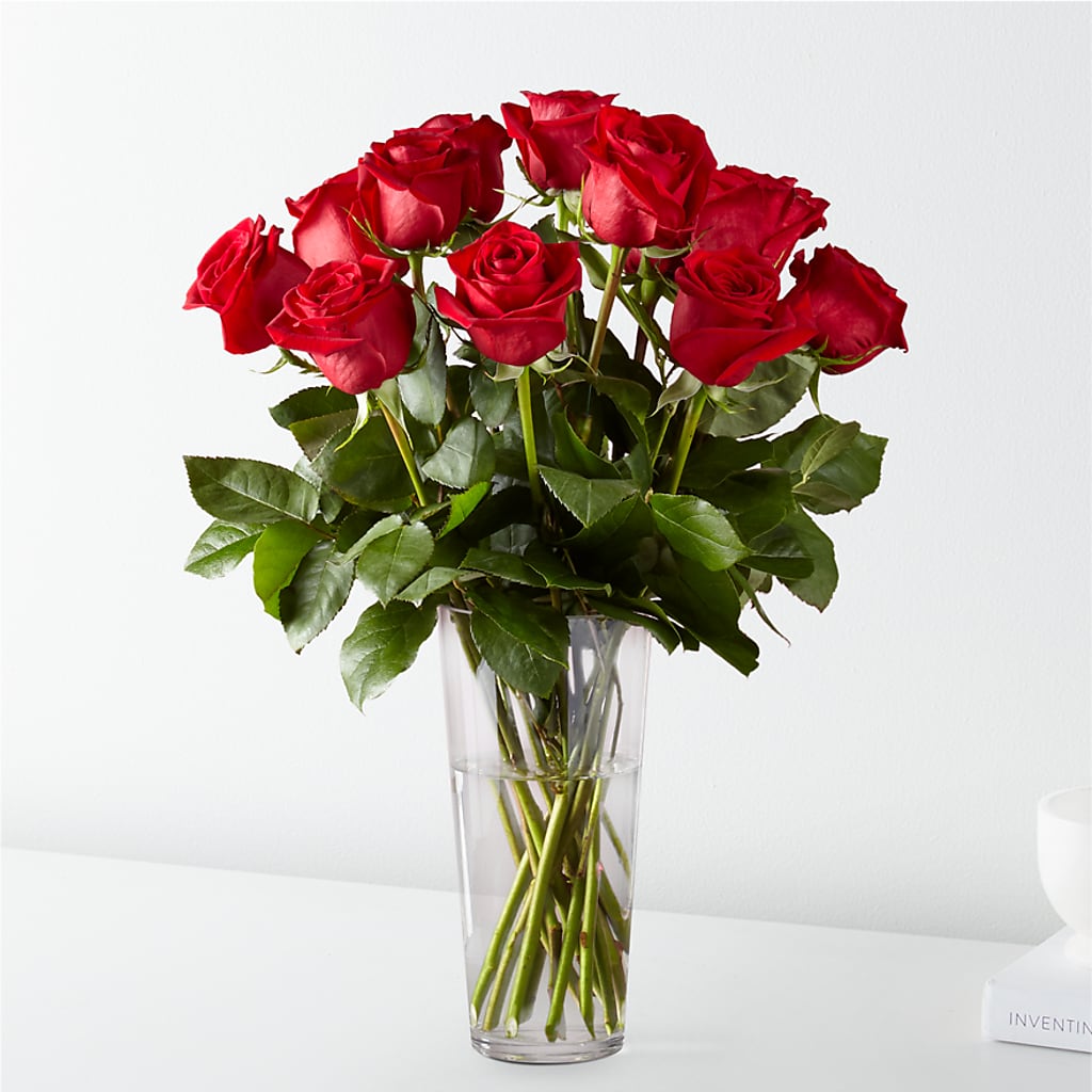 Long Stem Red Rose Bouquet – Guilles Flowers Santa Clara, San Jose CA
