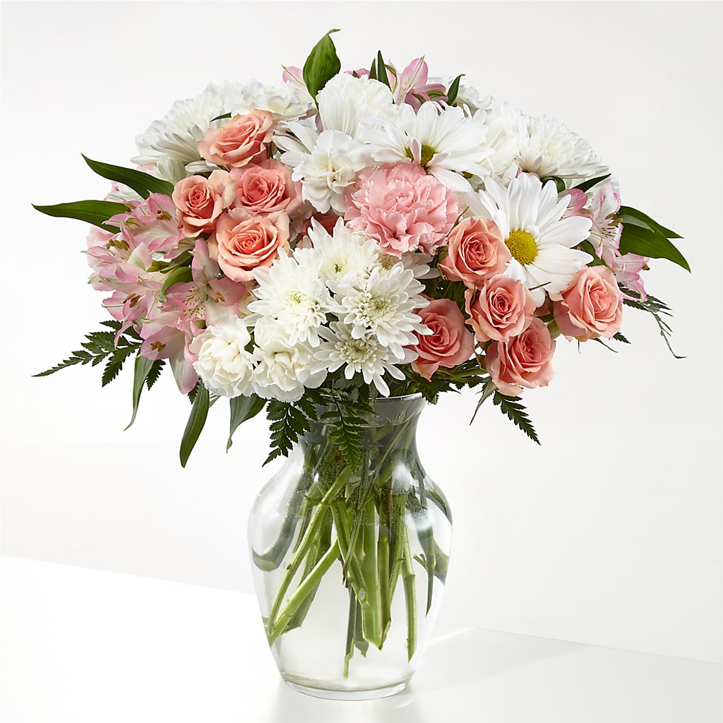 Blush Crush Bouquet – Guilles Flowers Santa Clara, San Jose CA