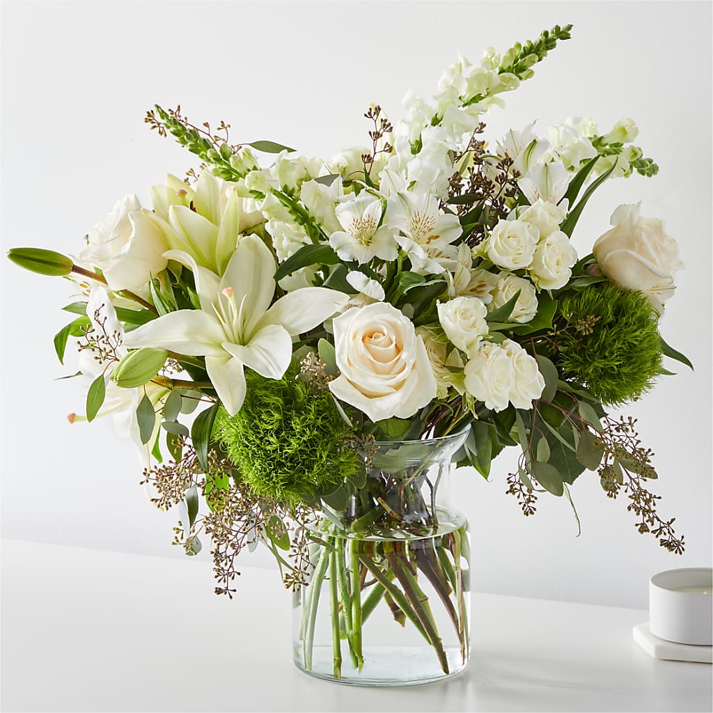 Fresh Linen Bouquet – Guilles Flowers Santa Clara, San Jose CA
