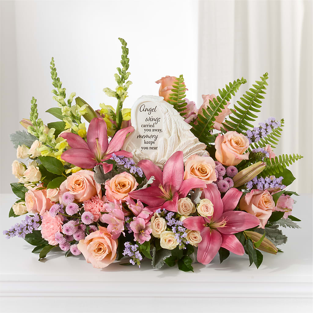 Gentle Light Arrangement – Guilles Flowers Santa Clara, San Jose CA