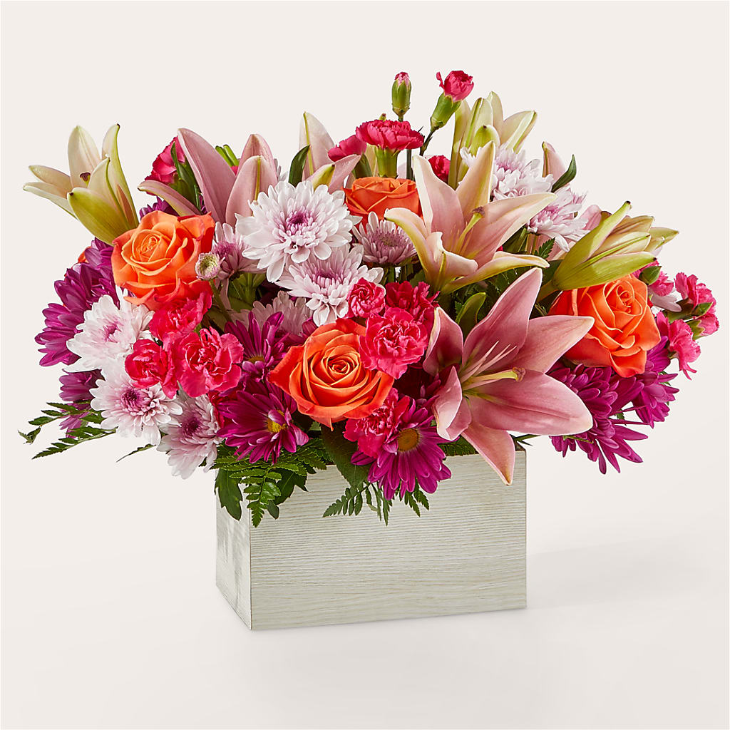 Light of My Life Box Bouquet – Guilles Flowers Santa Clara, San Jose CA