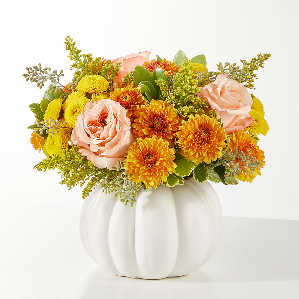 Peachy Pumpkin – Guilles Flowers Santa Clara, San Jose CA