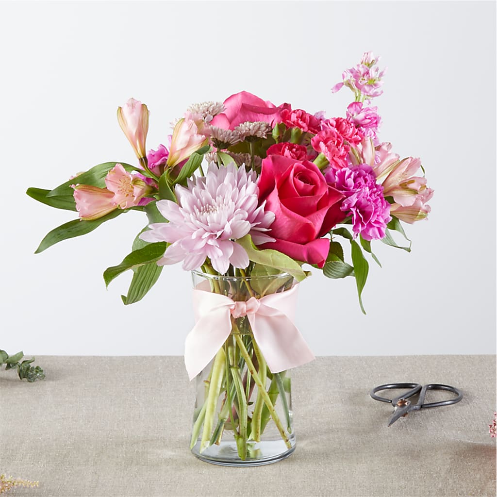 Pink Ribbon - A Florist Original – Guilles Flowers Santa Clara, San Jose CA