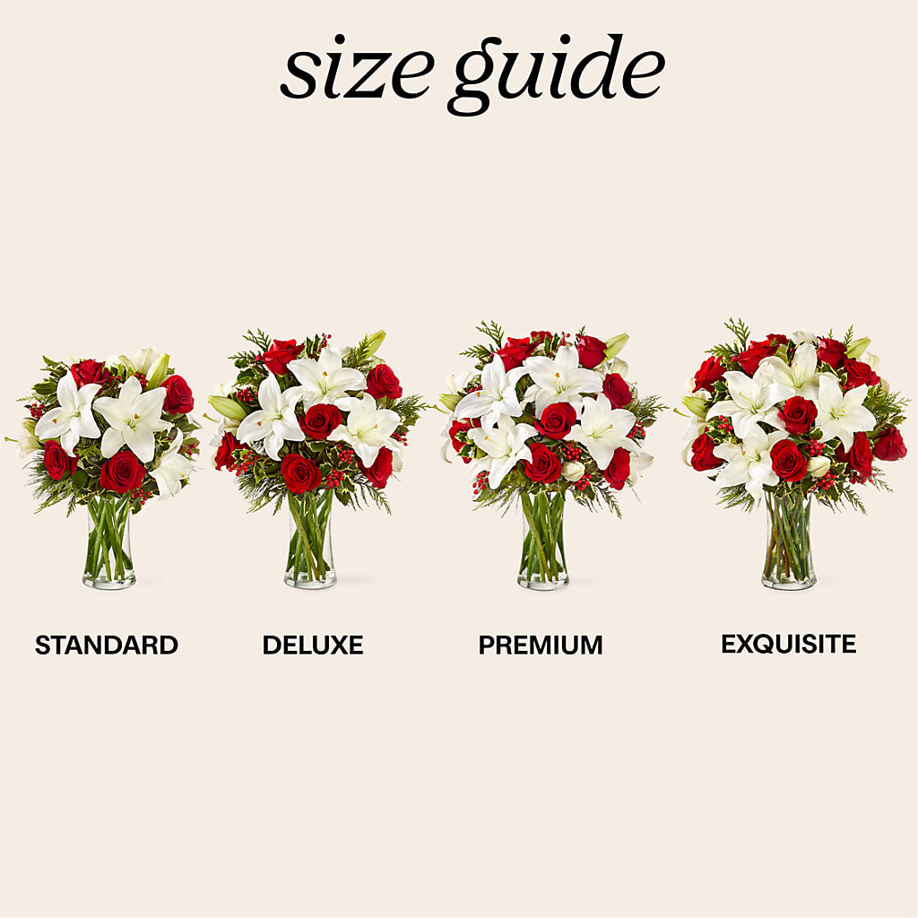 Sparkling Snowflakes Bouquet – Guilles Flowers Santa Clara, San Jose CA
