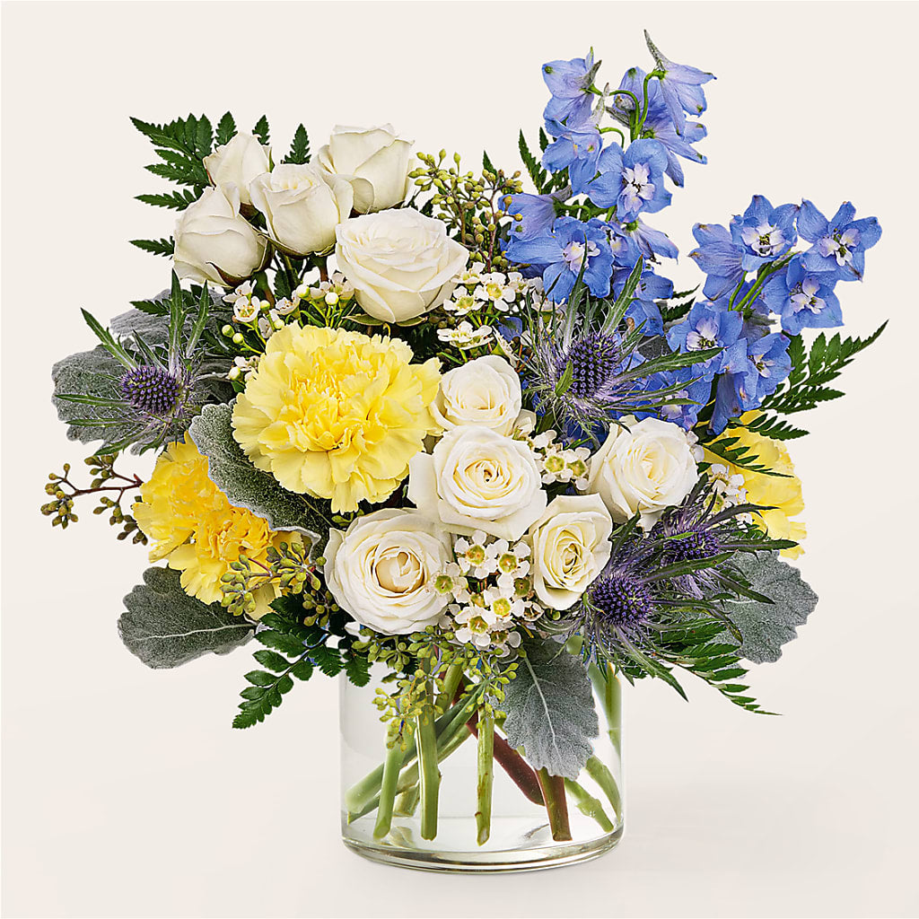 Lemon Sorbet Bouquet – Guilles Flowers Santa Clara, San Jose CA