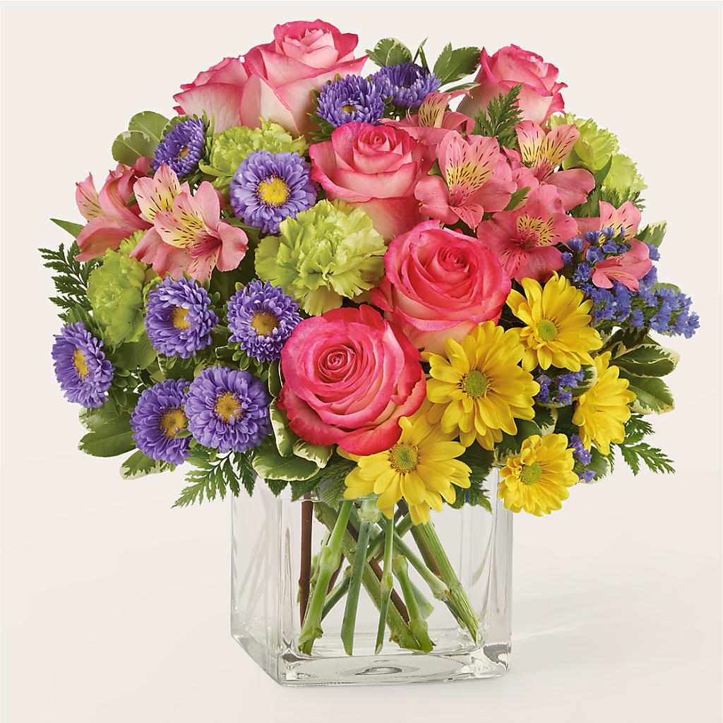 Candy Jar Bouquet – Guilles Flowers Santa Clara, San Jose CA