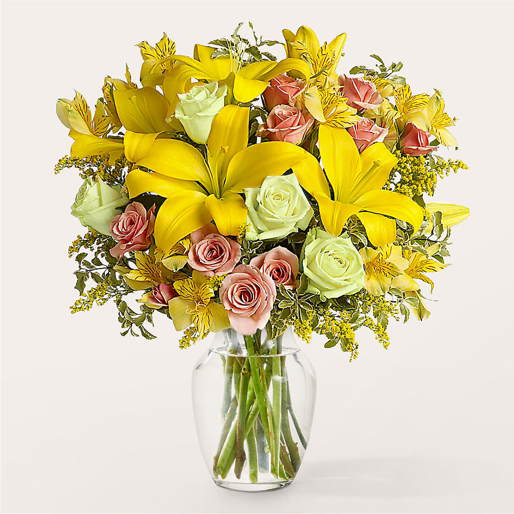 Sunburst Bouquet – Guilles Flowers Santa Clara, San Jose CA