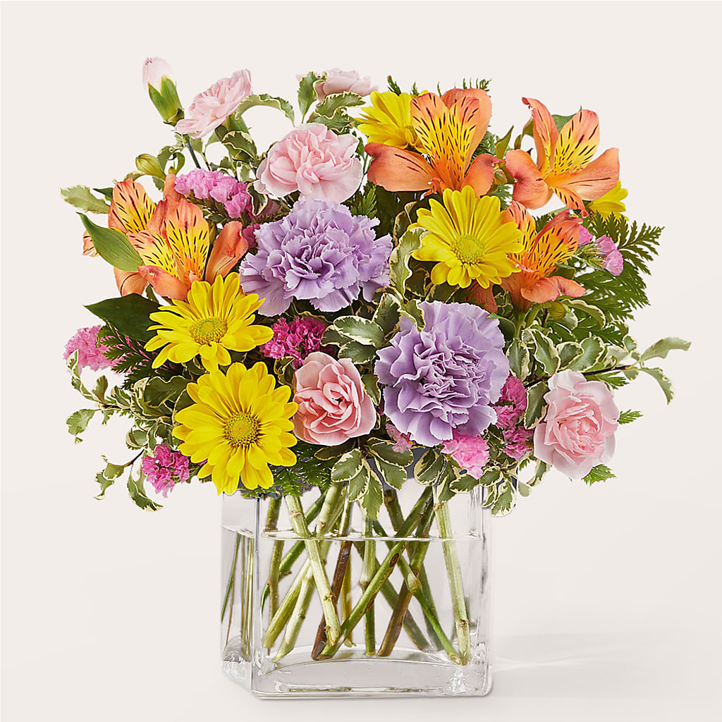 Shades of Happiness Bouquet – Guilles Flowers Santa Clara, San Jose CA