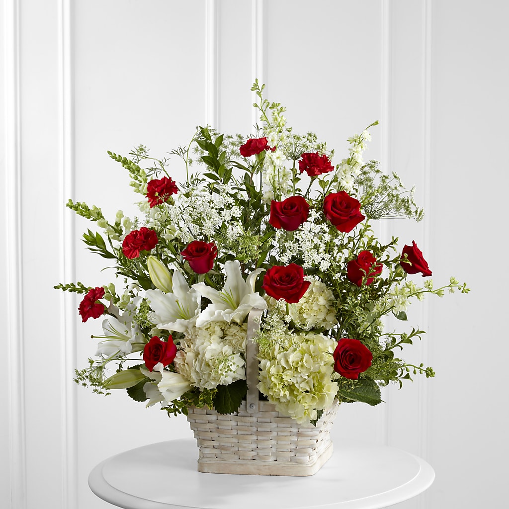 In Loving Memory Arrangement – Guilles Flowers Santa Clara, San Jose CA