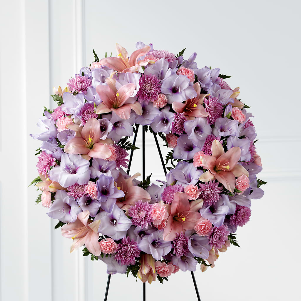 Beloved Friend Wreath – Guilles Flowers Santa Clara, San Jose CA