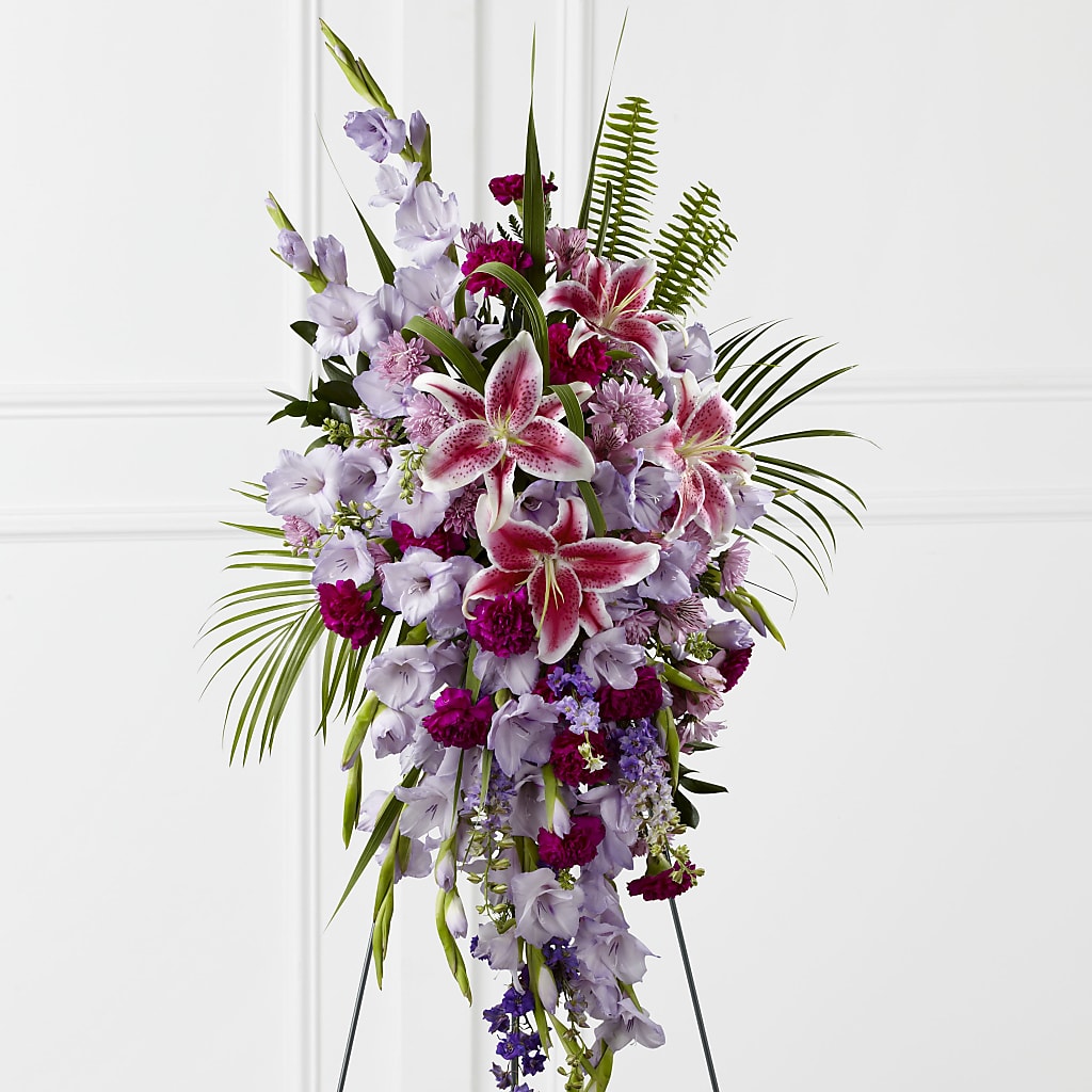 Tender Touch Standing Spray – Guilles Flowers Santa Clara, San Jose CA