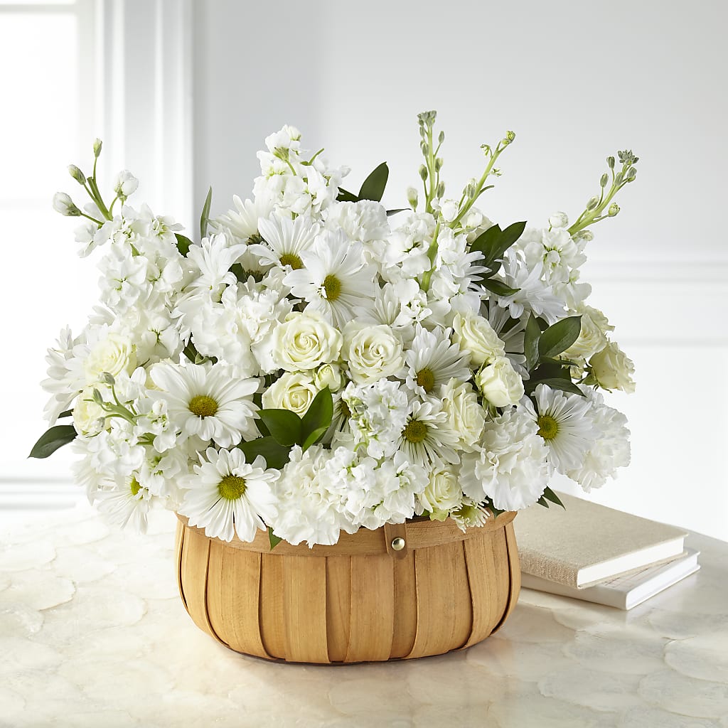 Graceful Garden Basket – Guilles Flowers Santa Clara, San Jose CA