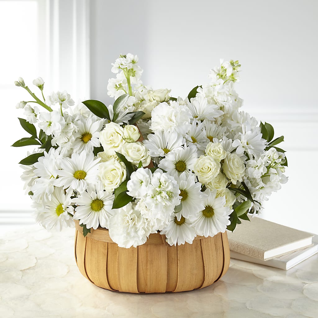 Graceful Garden Basket – Guilles Flowers Santa Clara, San Jose CA