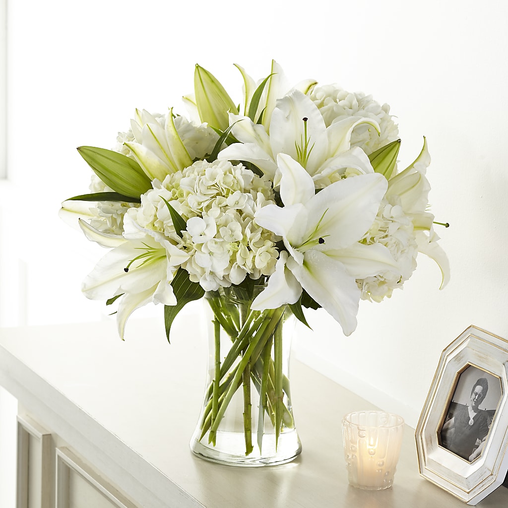 Compassionate Lily Bouquet – Guilles Flowers Santa Clara, San Jose CA