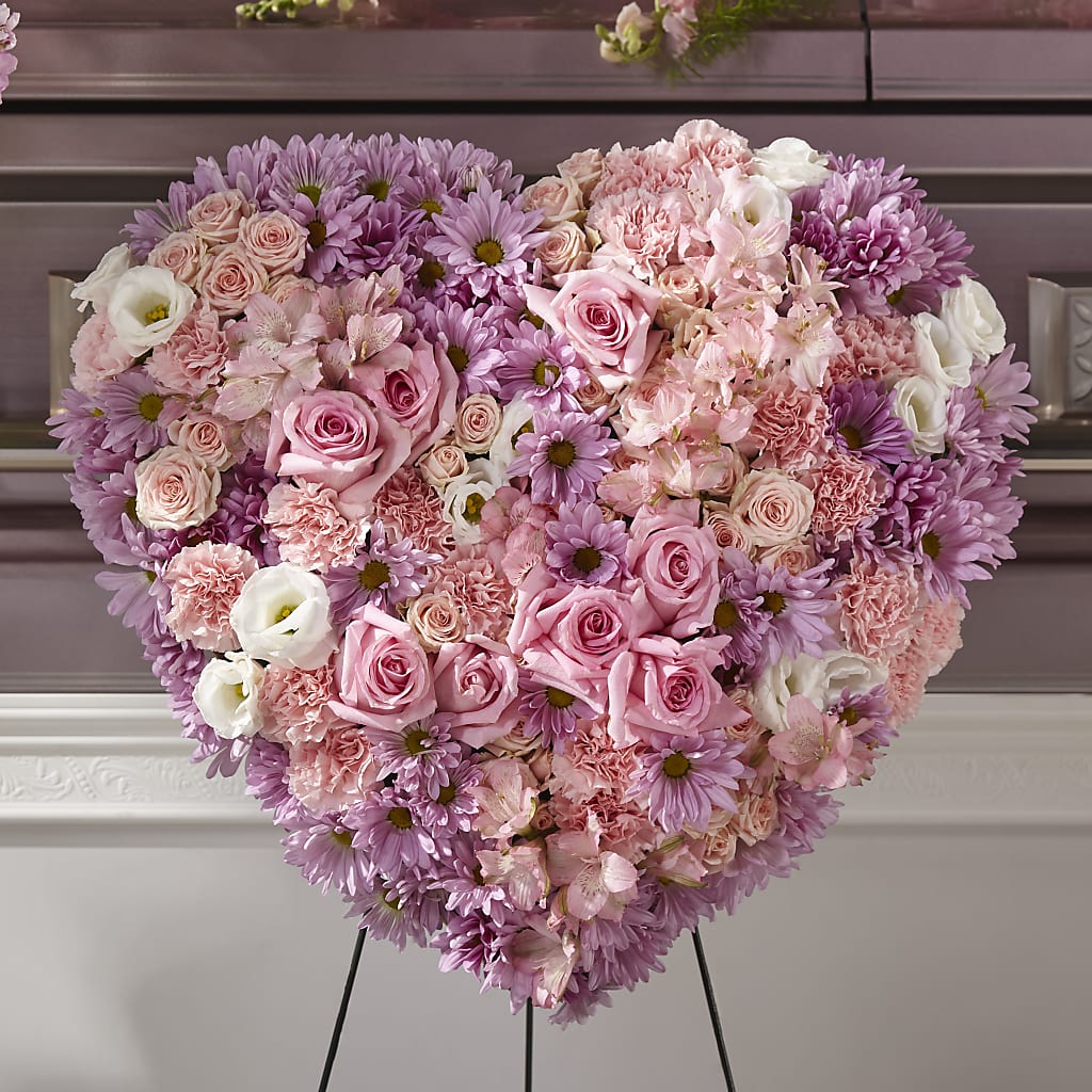 Heaven's Light Heart – Guilles Flowers Santa Clara, San Jose CA