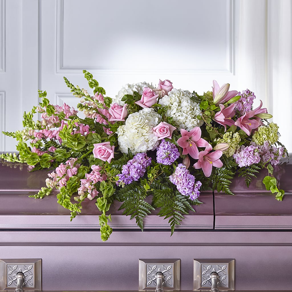 Life's Gratitude Casket Spray – Guilles Flowers Santa Clara, San Jose CA