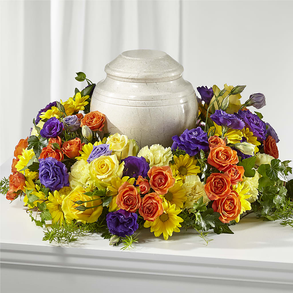 Blossoms of Remembrance Cremation Adornment – Guilles Flowers Santa Clara, San Jose CA