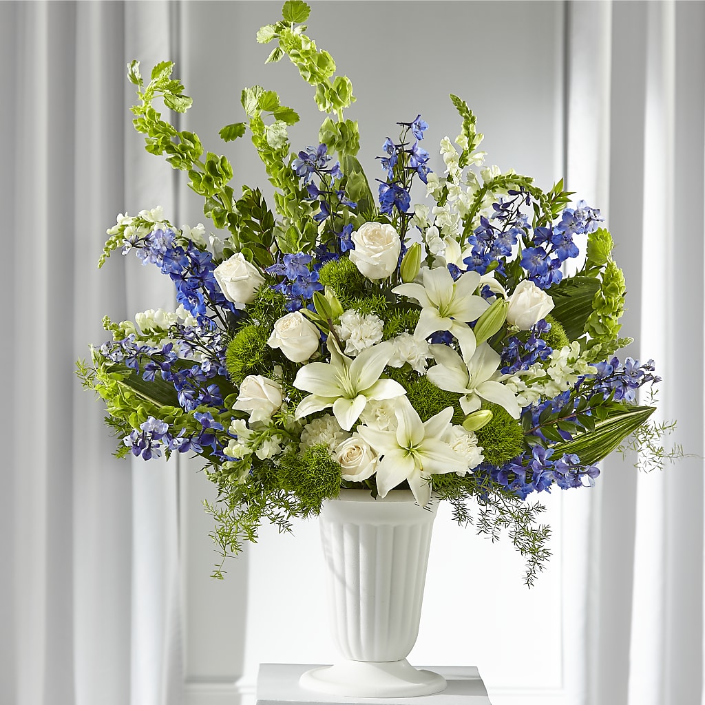 Heartfelt Hope Arrangement – Guilles Flowers Santa Clara, San Jose CA