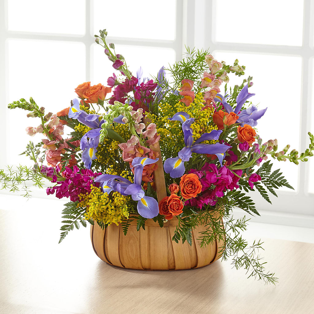 Garden of Life Basket – Guilles Flowers Santa Clara, San Jose CA