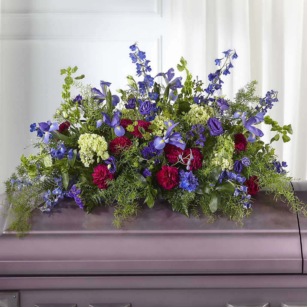 Always Treasured Casket Spray – Guilles Flowers Santa Clara, San Jose CA