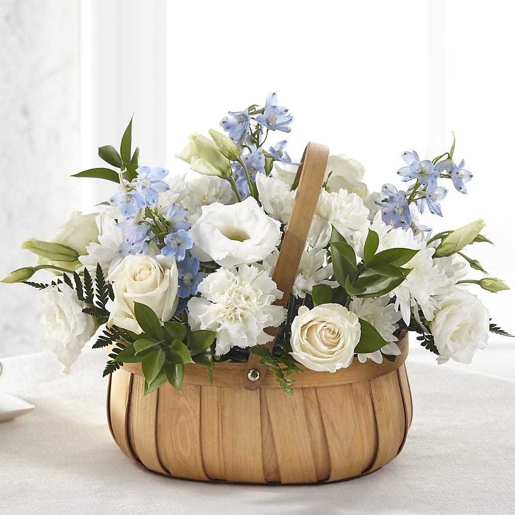 Sincerely Heartfelt Basket – Guilles Flowers Santa Clara, San Jose CA