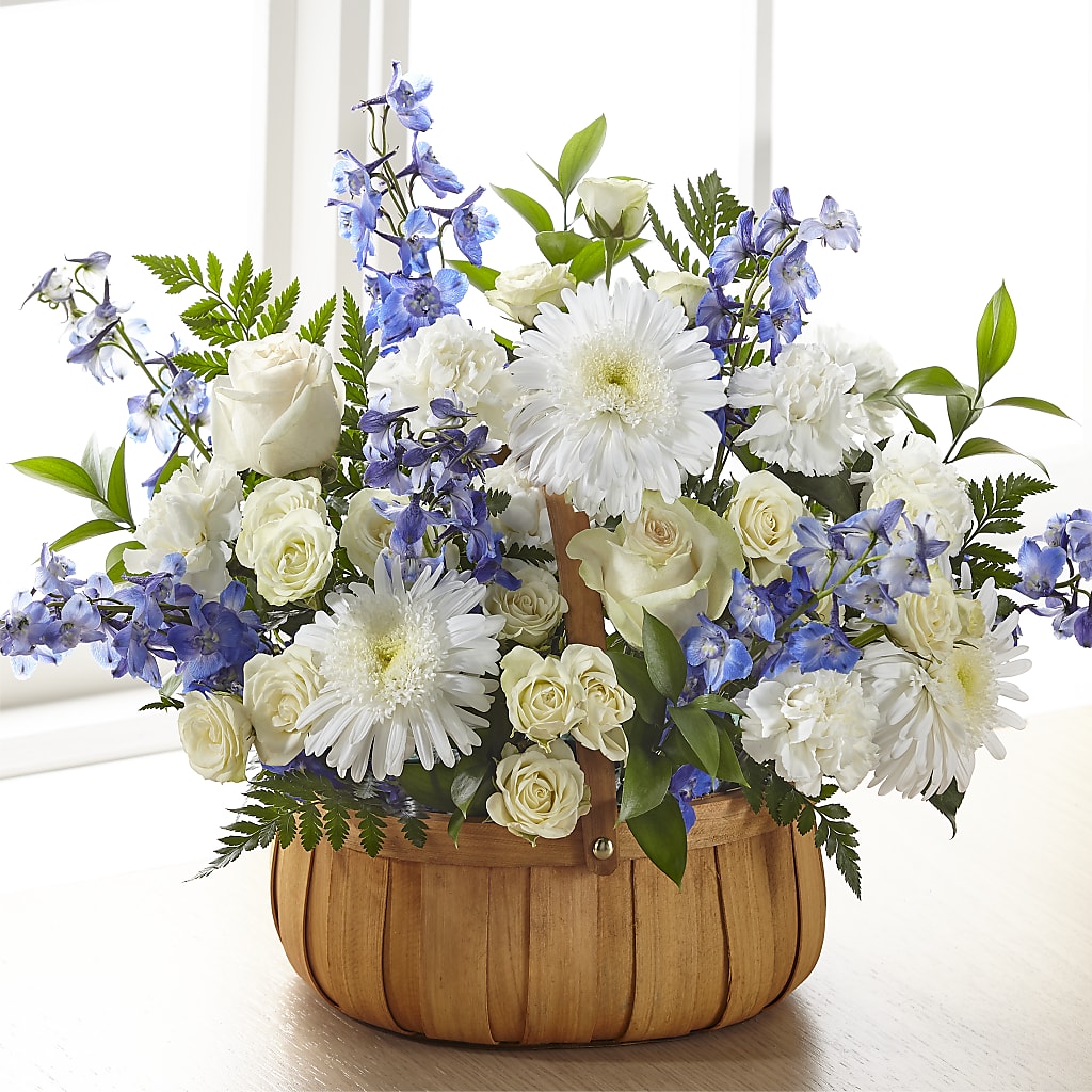 Harmony & Grace Basket – Guilles Flowers Santa Clara, San Jose CA