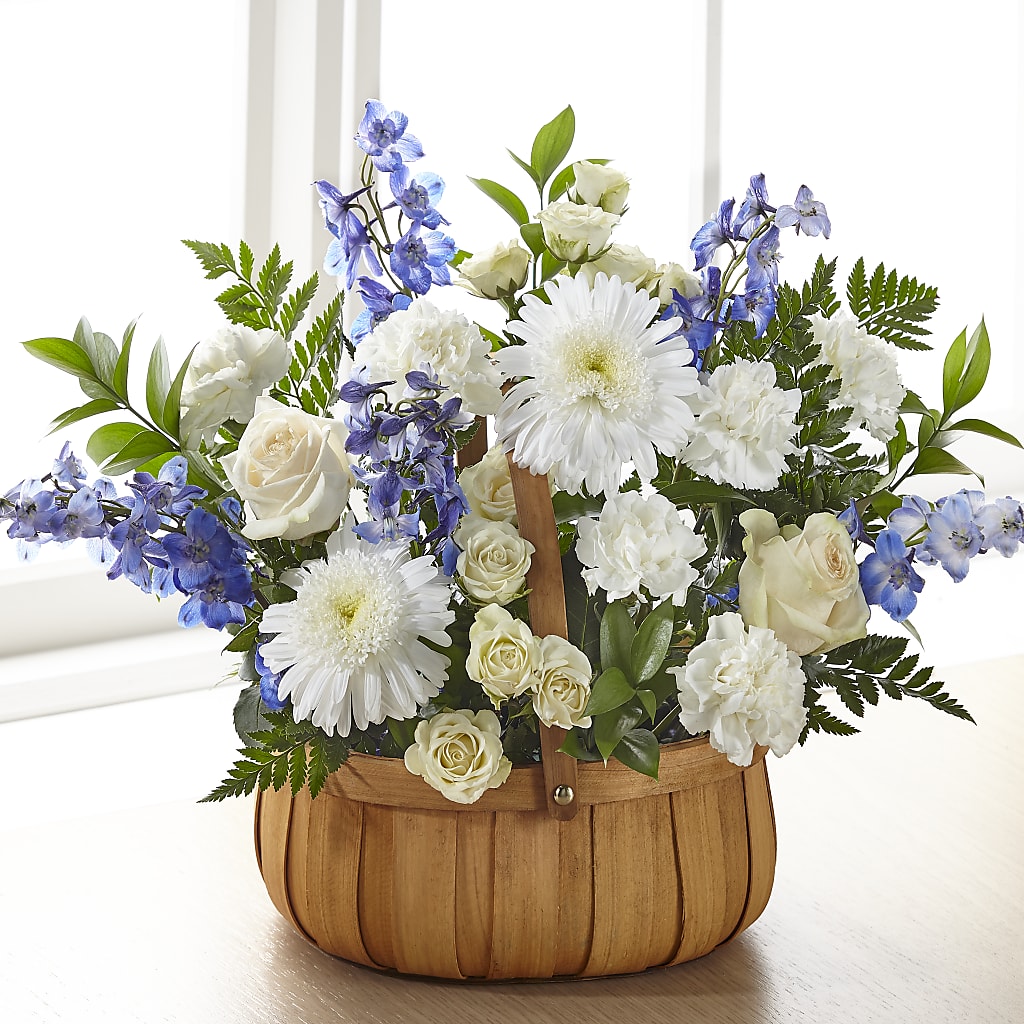 Harmony & Grace Basket – Guilles Flowers Santa Clara, San Jose CA