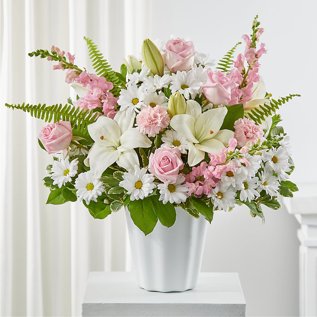 Soft Touch Tabletop Basket – Guilles Flowers Santa Clara, San Jose CA
