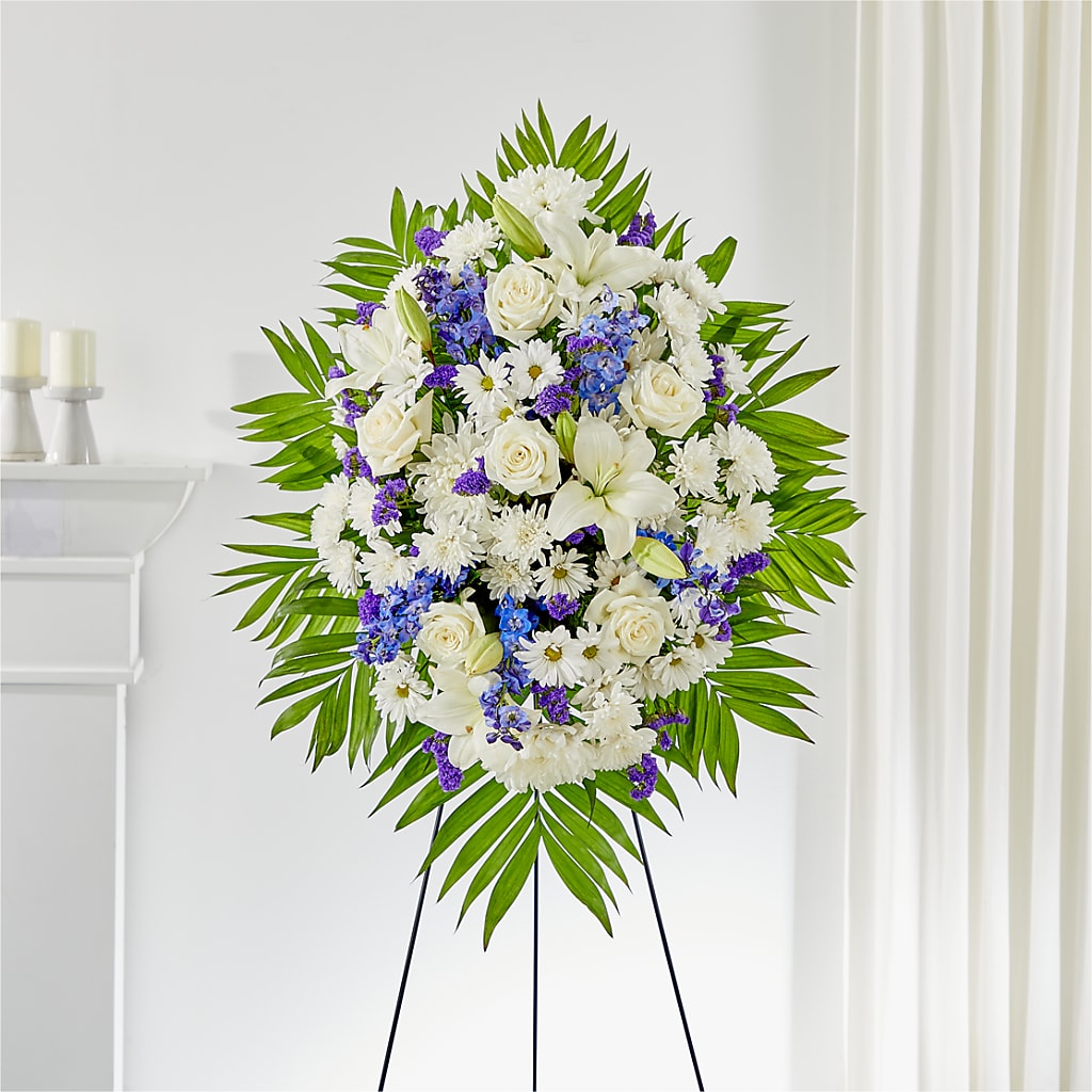 At Rest Standing Spray – Guilles Flowers Santa Clara, San Jose CA