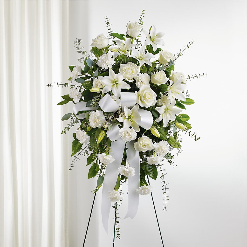 With Care Standing Spray – Guilles Flowers Santa Clara, San Jose CA