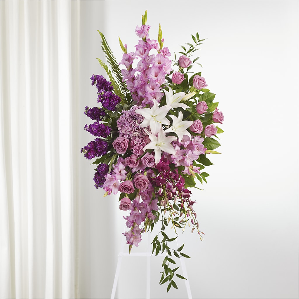Never Alone Standing Spray – Guilles Flowers Santa Clara, San Jose CA