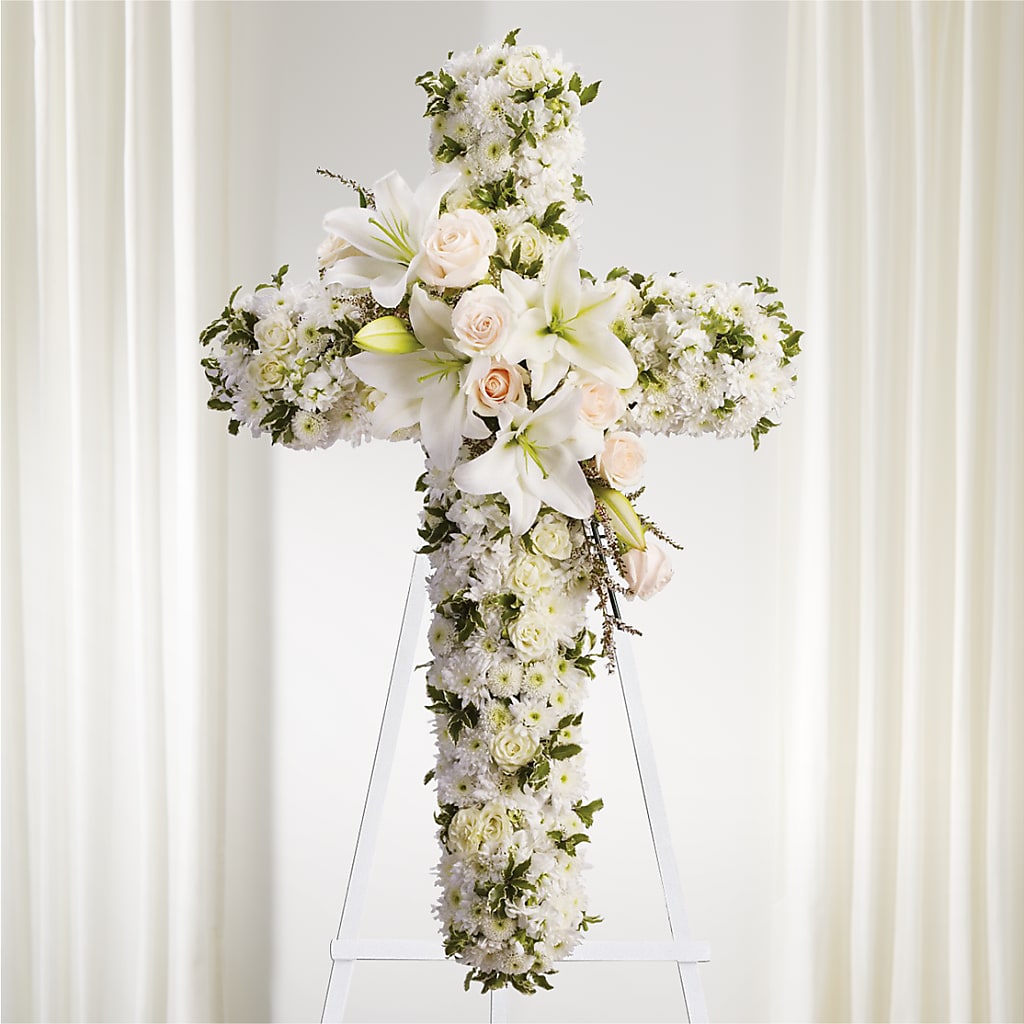 Spiritual Guidance Standing Spray – Guilles Flowers Santa Clara, San Jose CA