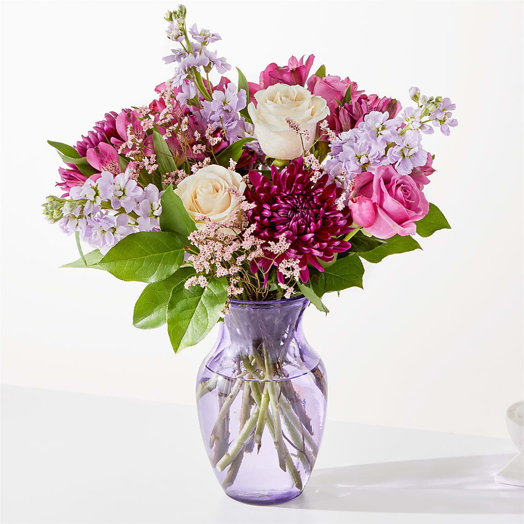 Amethyst Dreams Bouquet – Guilles Flowers Santa Clara, San Jose CA