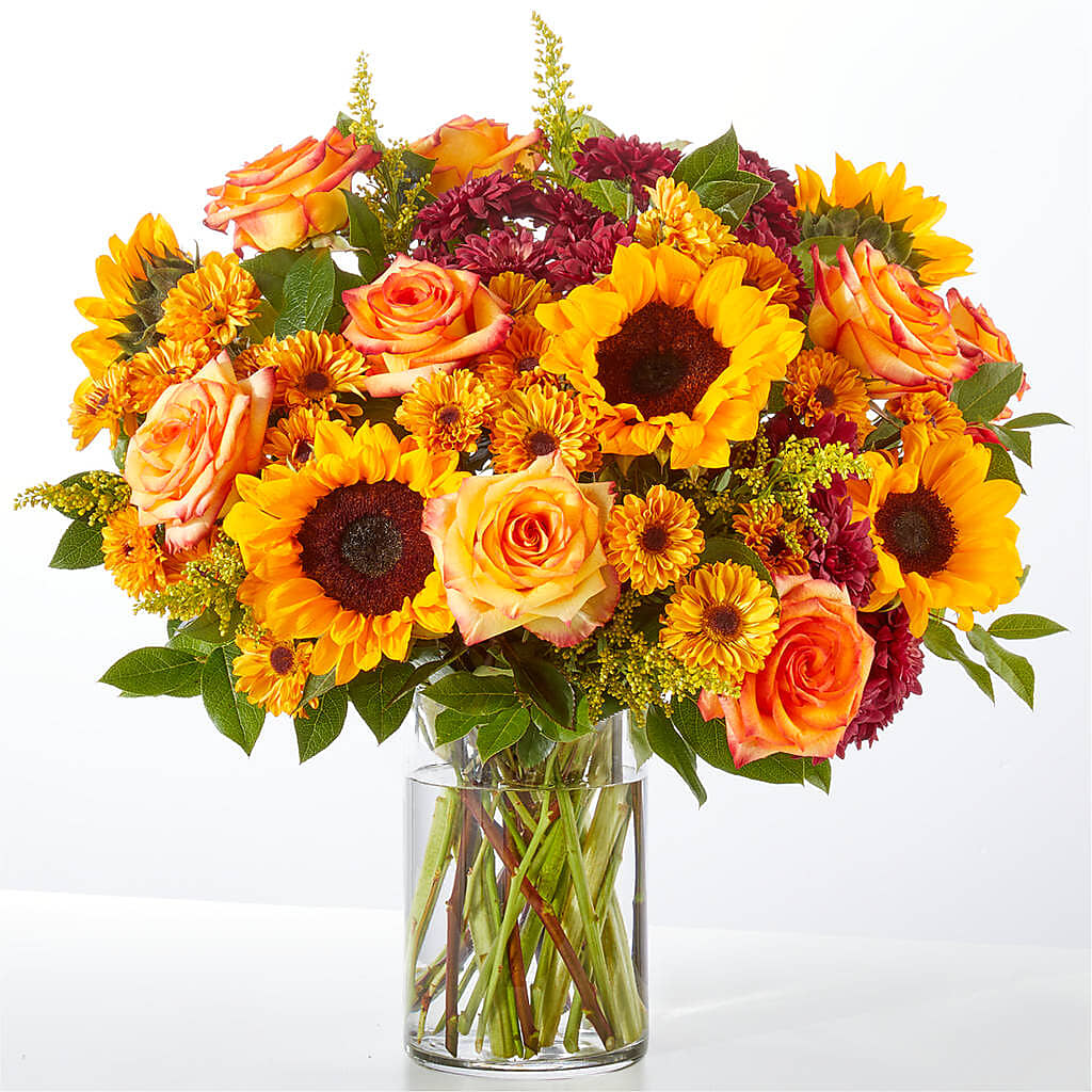 Flannel Scarf Bouquet – Guilles Flowers Santa Clara, San Jose CA