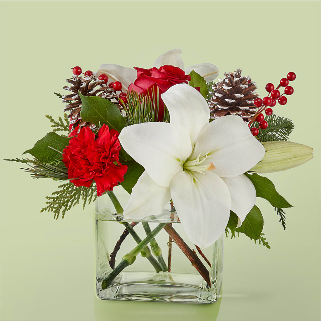 Glistening Icicles Bouquet – Guilles Flowers Santa Clara, San Jose CA