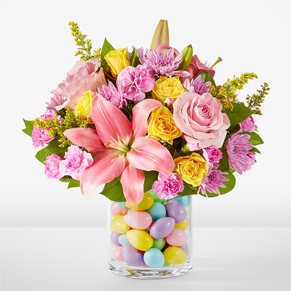 Easter Egg Hunt Bouquet – Guilles Flowers Santa Clara, San Jose CA