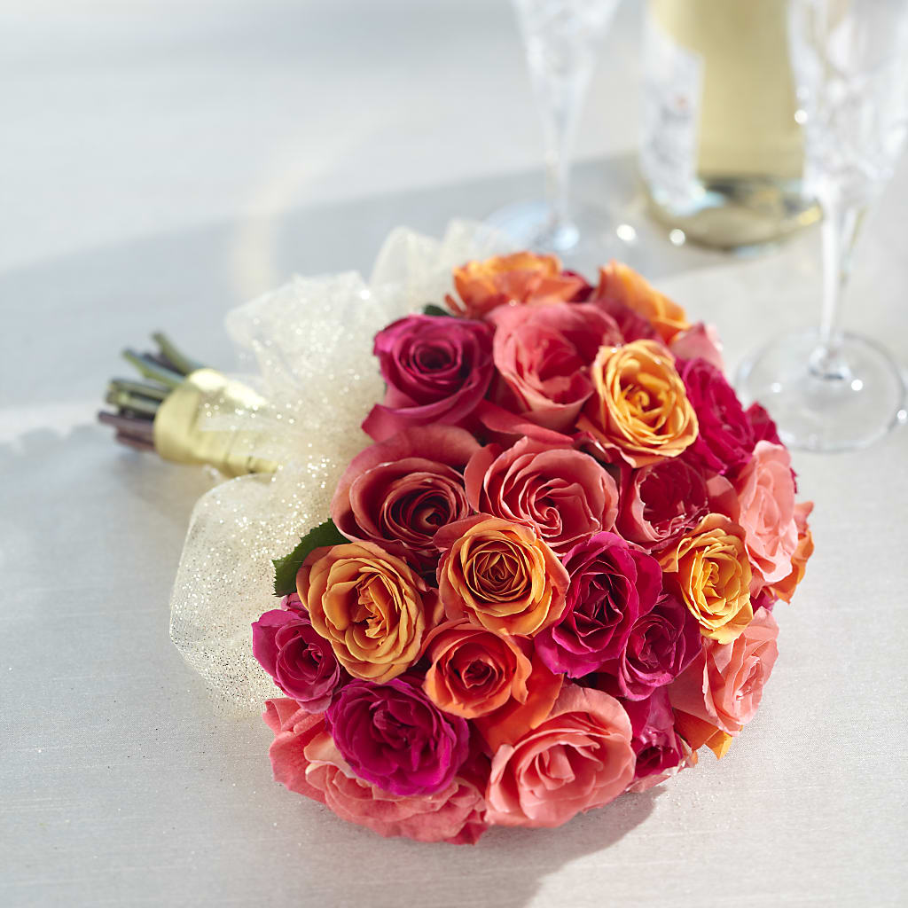 Sweet Roses Bouquet – Guilles Flowers Santa Clara, San Jose CA