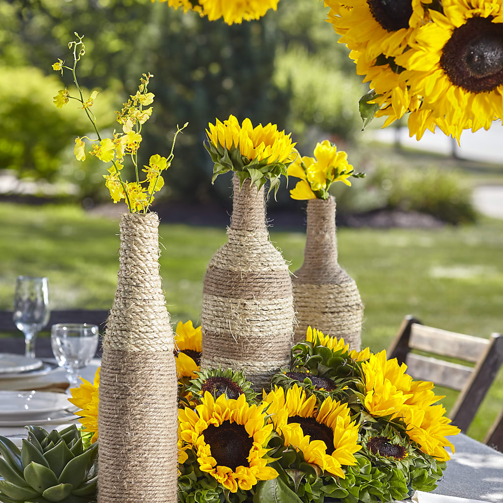 Sublime Garden Centerpiece – Guilles Flowers Santa Clara, San Jose CA