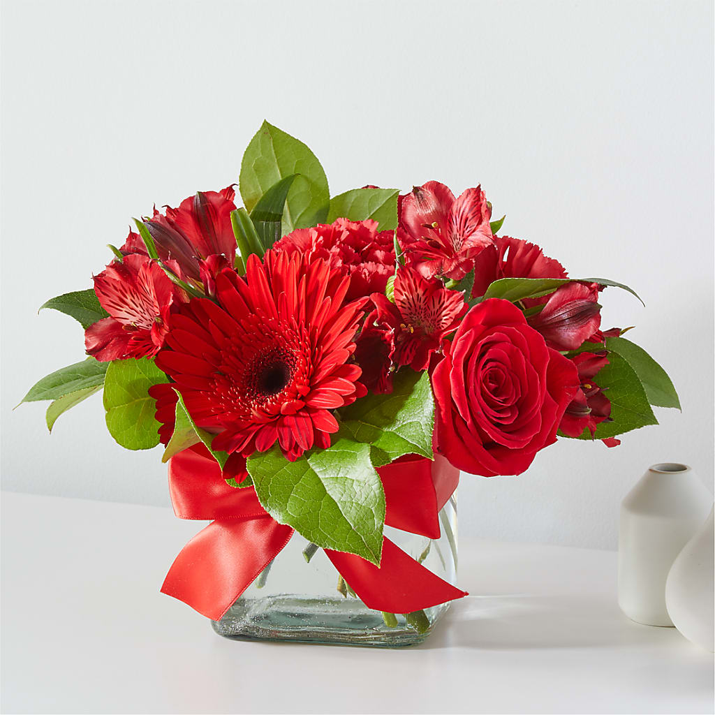 Red Hot Bouquet – Guilles Flowers Santa Clara, San Jose CA