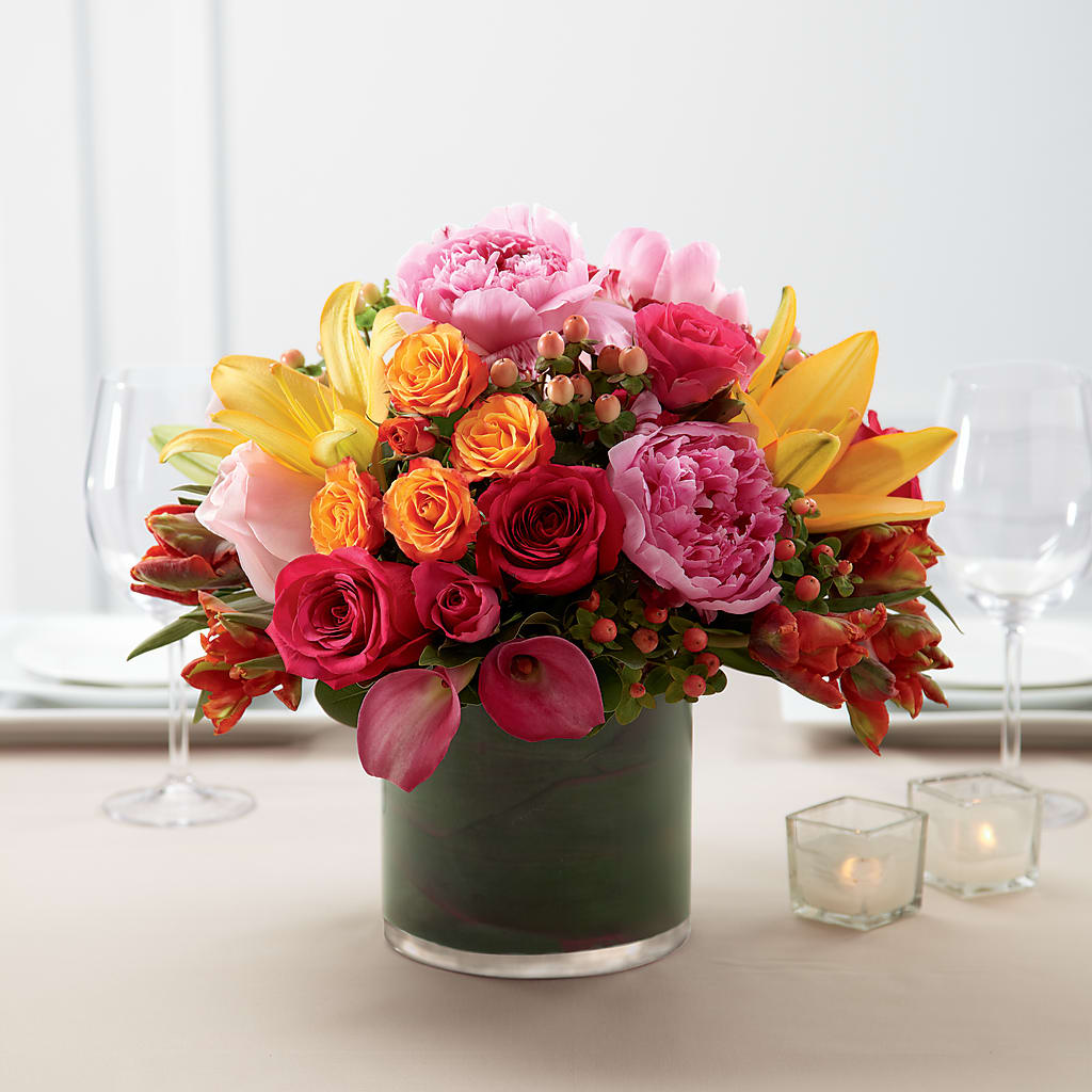 Color Mix Arrangement – Guilles Flowers Santa Clara, San Jose CA