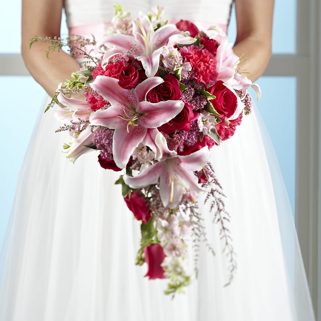 Lily & Rose Bouquet – Guilles Flowers Santa Clara, San Jose CA