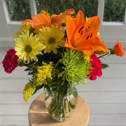 Bold & Bright – A Florist Original –  Guilles Flowers Santa Clara, San Jose CA