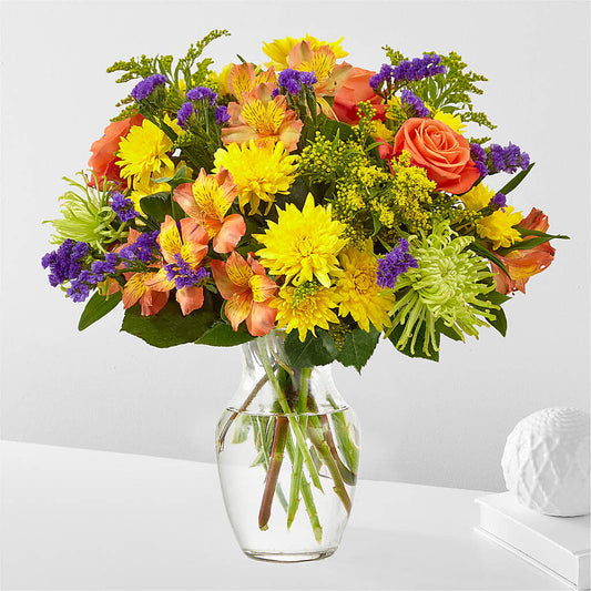 Marmalade Skies Bouquet –  Guilles Flowers Santa Clara, San Jose CA