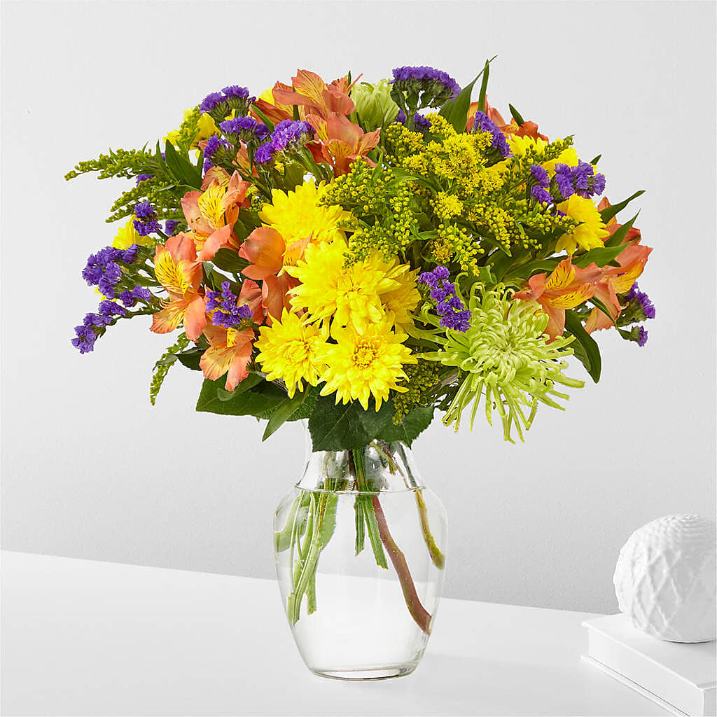 Marmalade Skies Bouquet –  Guilles Flowers Santa Clara, San Jose CA