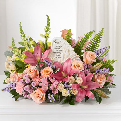 Gentle Light Arrangement –  Guilles Flowers Santa Clara, San Jose CA