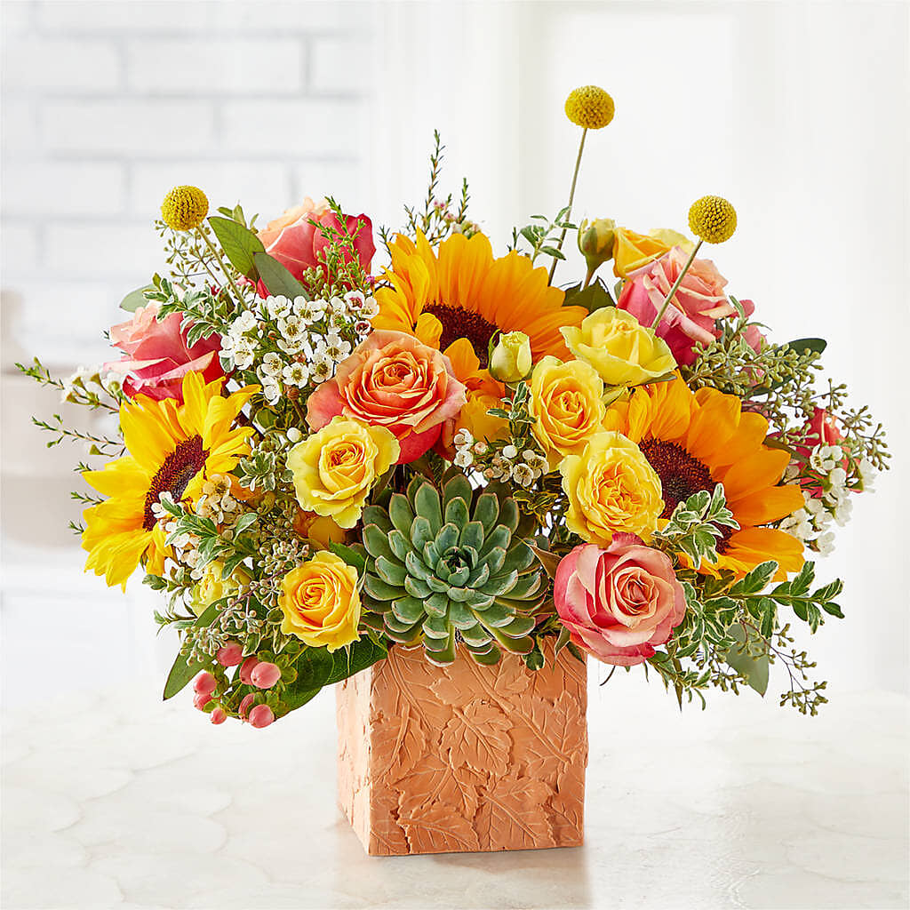Sunflower Season Bouquet –  Guilles Flowers Santa Clara, San Jose CA