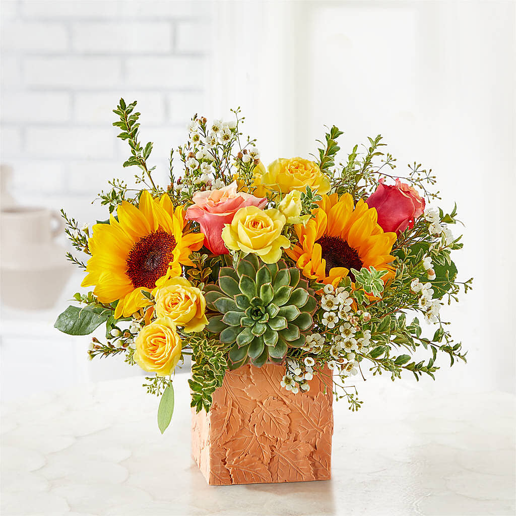 Sunflower Season Bouquet –  Guilles Flowers Santa Clara, San Jose CA