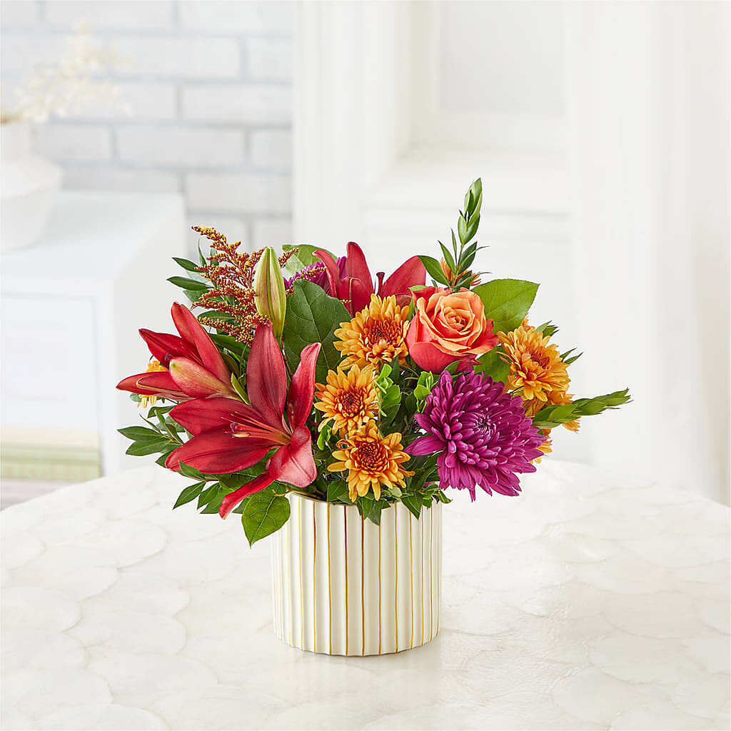 Burgundy Landscape Bouquet –  Guilles Flowers Santa Clara, San Jose CA