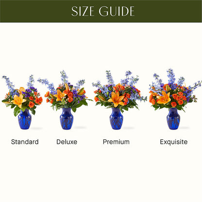 Radiant Citrus Bouquet –  Guilles Flowers Santa Clara, San Jose CA